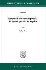 E-book, Europäische Weltraumpolitik - Sicherheitspolitische Aspekte., Duncker & Humblot
