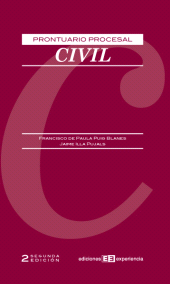 E-book, Prontuario Procesal Civil, Ediciones Experiencia
