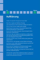 E-book, Aufklärung, Band 23: Die natürliche Theologie bei Christian Wolff, Felix Meiner Verlag