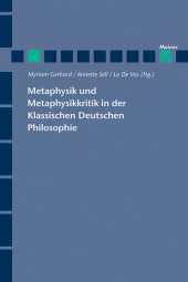 E-book, Metaphysik und Metaphysikkritik in der Klassischen Deutschen Philosophie, Felix Meiner Verlag