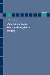E-book, 'Schuld' im Kontext der Handlungslehre Hegels, Felix Meiner Verlag