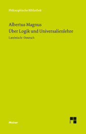 E-book, Über Logik und Universalienlehre : Zweisprachige Ausgabe, Felix Meiner Verlag