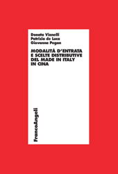 eBook, Modalità d'entrata e scelte distributive del made in Italy in Cina, Franco Angeli