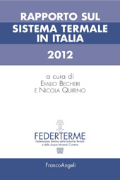 E-book, Rapporto sul sistema termale in Italia, 2012, Franco Angeli