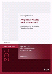E-book, Regionalsprache und Hörerurteil : Grundzüge einer perzeptiven Variationslinguistik, Franz Steiner Verlag GmbH