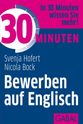 E-book, 30 Minuten Bewerben auf Englisch, GABAL Verlag