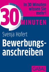 E-book, 30 Minuten Bewerbungsanschreiben, GABAL Verlag