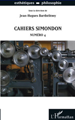E-book, Cahiers Simondon : Numéro 4, L'Harmattan