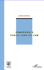 eBook, Cameroon's public service law, Owona, Joseph, L'Harmattan