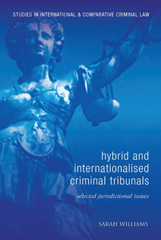 eBook, Hybrid and Internationalised Criminal Tribunals, Hart Publishing