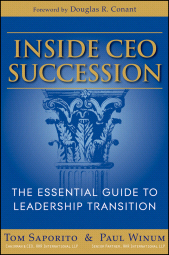 E-book, Inside CEO Succession : The Essential Guide to Leadership Transition, Jossey-Bass