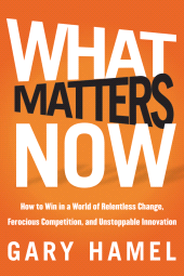 E-book, What Matters Now : How to Win in a World of Relentless Change, Ferocious Competition, and Unstoppable Innovation, Jossey-Bass