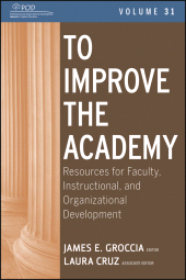 E-book, To Improve the Academy : Resources for Faculty, Instructional, and Organizational Development, Jossey-Bass