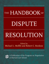 E-book, The Handbook of Dispute Resolution, Jossey-Bass
