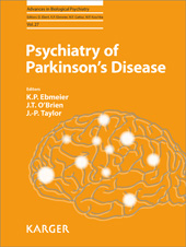 E-book, Psychiatry of Parkinson's Disease, Karger Publishers