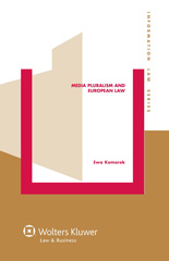 E-book, Media Pluralism and European Law, Komorek, Ewa., Kluwer Law International
