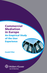 E-book, Commercial Mediation in Europe, Filler, Ewald A., Kluwer Law International