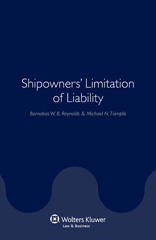 E-book, Shipowners' Limitation of Liability, Reynolds, Barnabas W. B., Kluwer Law International