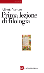 eBook, Prima lezione di filologia, GLF editori Laterza