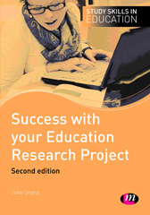 E-book, Success with your Education Research Project, Learning Matters
