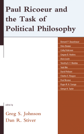 E-book, Paul Ricoeur and the Task of Political Philosophy, Lexington Books