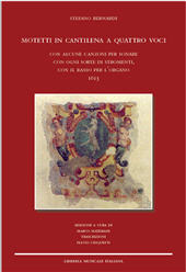E-book, Motetti in cantilena a quattro voci : con alcune canzoni per sonare ogni sorte di stromenti, con basso per l'organo, 1613, Libreria musicale italiana
