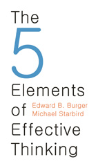 E-book, The 5 Elements of Effective Thinking, Burger, Edward B., Princeton University Press