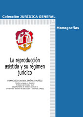 E-book, La reproducción asistida y su régimen jurídico, Jiménez Muñoz, Francisco Javier, Reus