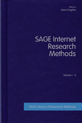 E-book, SAGE Internet Research Methods, Sage