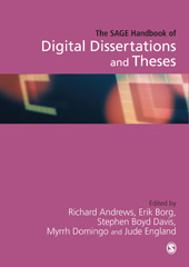 E-book, The SAGE Handbook of Digital Dissertations and Theses : SAGE Publications, Sage