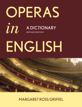 E-book, Operas in English: A Dictionary : 2 Volumes, Scarecrow Press