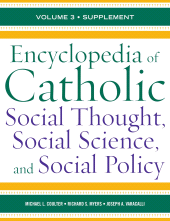 E-book, Encyclopedia of Catholic Social Thought, Social Science, and Social Policy : Supplement, Scarecrow Press