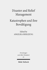eBook, Disaster and Relief Management - Katastrophen und ihre Bewältigung, Mohr Siebeck