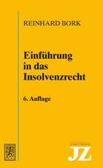 E-book, Einführung in das Insolvenzrecht, Bork, Reinhard, Mohr Siebeck
