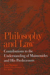 E-book, Philosophy and Law : Contributions to the Understanding of Maimonides and His Predecessors, SUNY Press - State University of New York Press