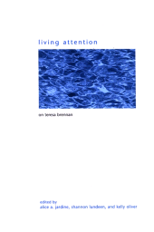 m, Living Attention : On Teresa Brennan, SUNY Press - State University of New York Press