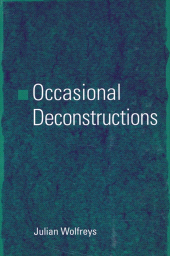 E-book, Occasional Deconstructions, SUNY Press - State University of New York Press