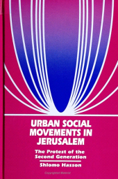 E-book, Urban Social Movements in Jerusalem : The Protest of the Second Generation, SUNY Press - State University of New York Press