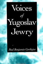 E-book, Voices of Yugoslav Jewry, SUNY Press - State University of New York Press