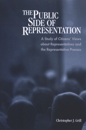 E-book, The Public Side of Representation : A Study of Citizens' Views about Representatives and the Representative Process, SUNY Press - State University of New York Press