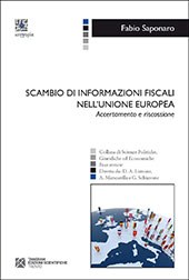 E-book, Scambio di informazioni fiscali nell'Unione europea : accertamento e riscossione, Saponaro, Fabio, Tangram edizioni scientifiche