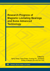 E-book, Research Progress of Magnetic Levitating Bearings and Some Advanced Technology, Trans Tech Publications Ltd