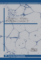 E-book, Defects and Diffusion in Semiconductors XIV, Trans Tech Publications Ltd