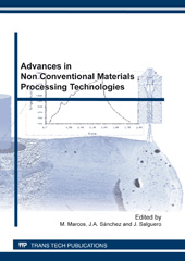 E-book, Advances in Non Conventional Materials Processing Technologies, Trans Tech Publications Ltd