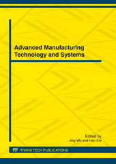 E-book, Advanced Manufacturing Technology and Systems, Trans Tech Publications Ltd