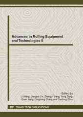 E-book, Advances in Rolling Equipment and Technologies II, Trans Tech Publications Ltd