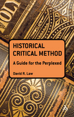E-book, The Historical-Critical Method : A Guide for the Perplexed, T&T Clark