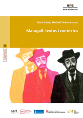 eBook, Maragall : textos i contextos : I Congrés Internacional Joan Maragall, Universitat Autònoma de Barcelona