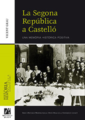 Capítulo, Els precedents : la transició de la dictablana a la Segona República, Universitat Jaume I