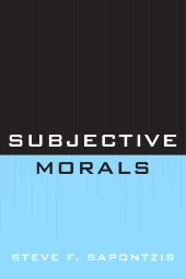 eBook, Subjective Morals, University Press of America